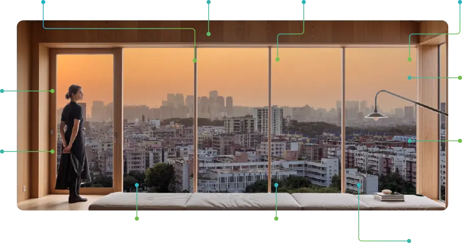 Sliding Windows For House | Eternia