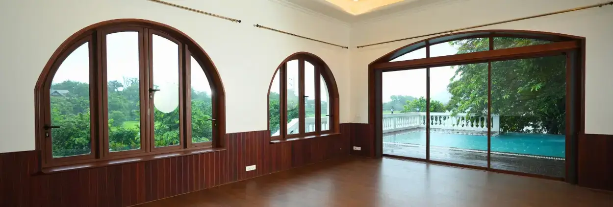 Aluminium Window for rainy weather